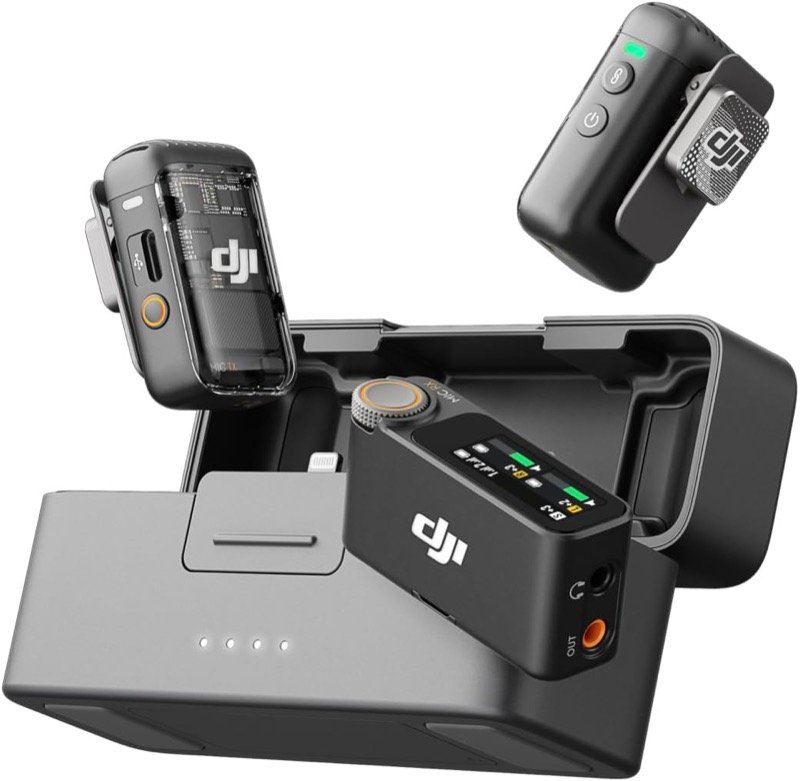 DJI wireless microphone