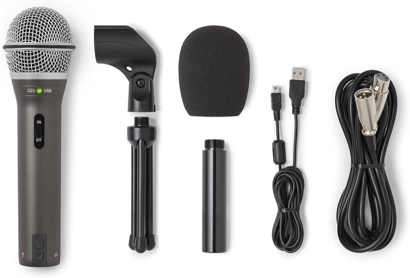 Samson Q2U microphone